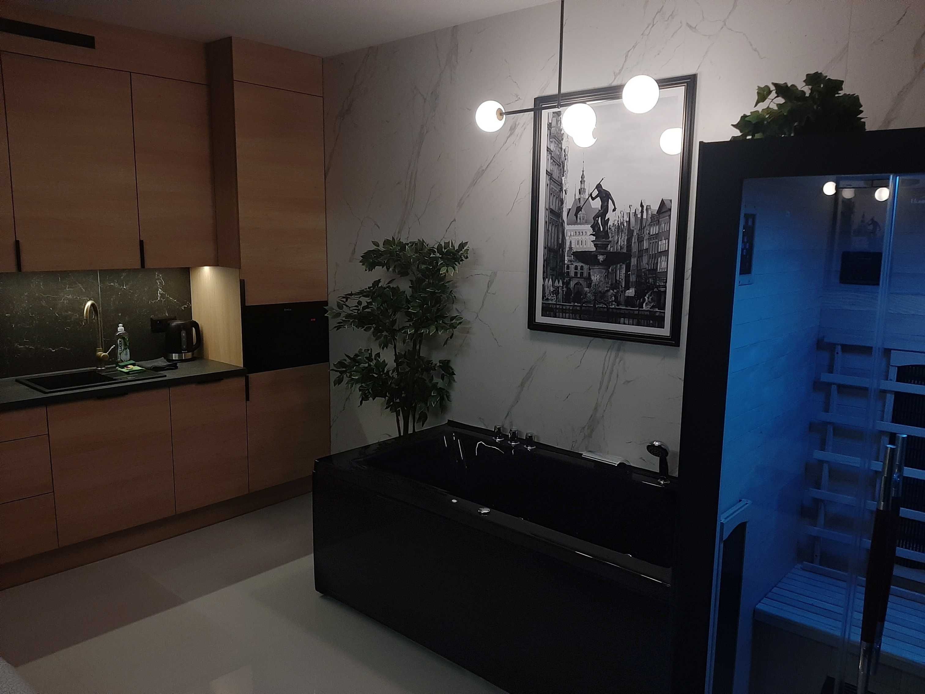 DZIŚ DOSTĘPNY! Jacuzzi/sauna apartament "Neptun" Gdańsk - RELAX Apart.