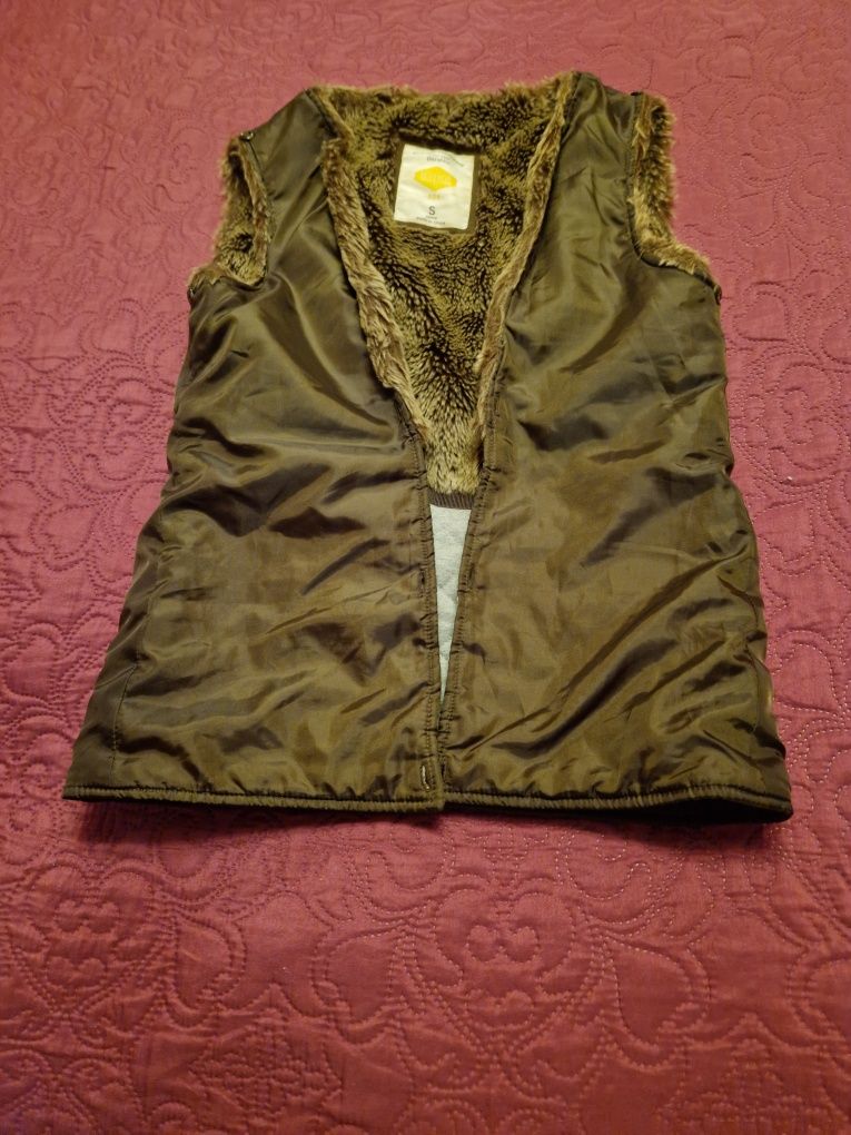 Parka khaki bershka