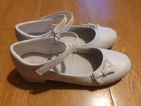 Buciki buty komunijne 35 Wojtyłko białe