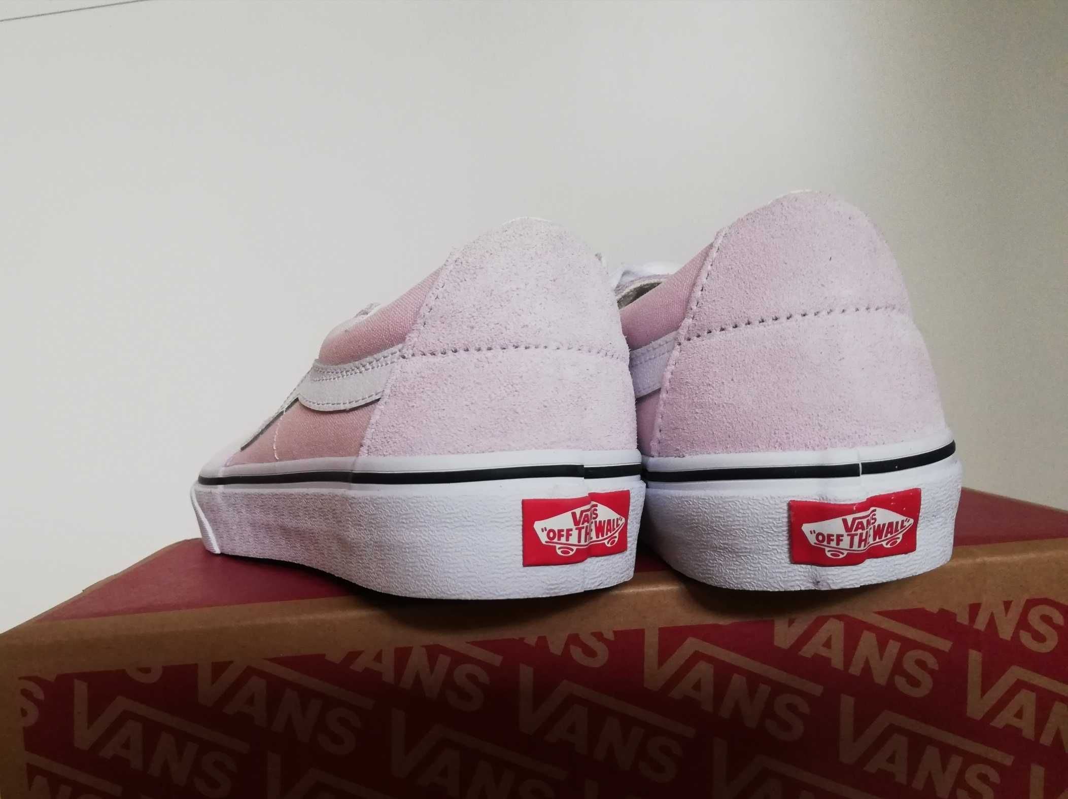 Buty damskie Vans, r. 39, jasnoróżowe, nowe