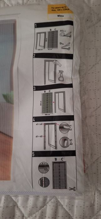 Moskitiera 100x220
