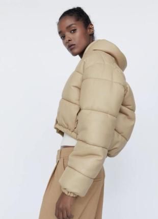Куртка пуфер від Zara