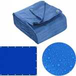 Plandeka plandeki 4x6m niebieska wzmacniana 75g/m2