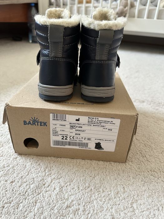 Buciki zimowe Trzewiki BARTEK rozm 22