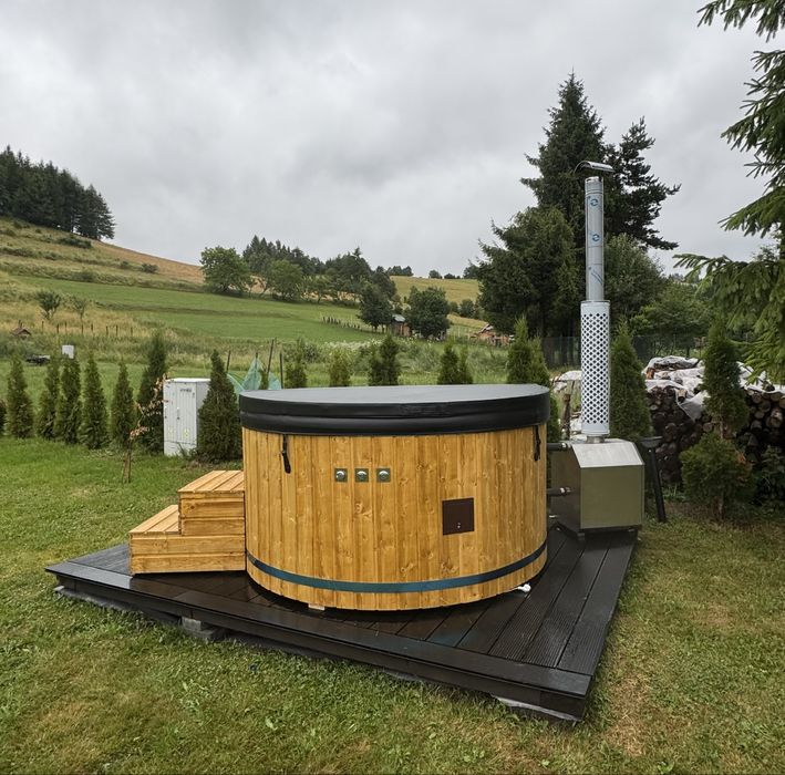 Duża balia ogrodowa,bania ruska,spa,jacuzzi,sauna,hot tub PRODUCENT