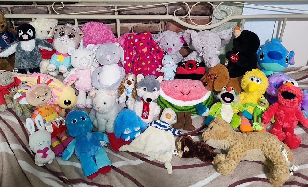 М'які колекційні іграшки Trudi, Jellycat, IKEA, mappet,