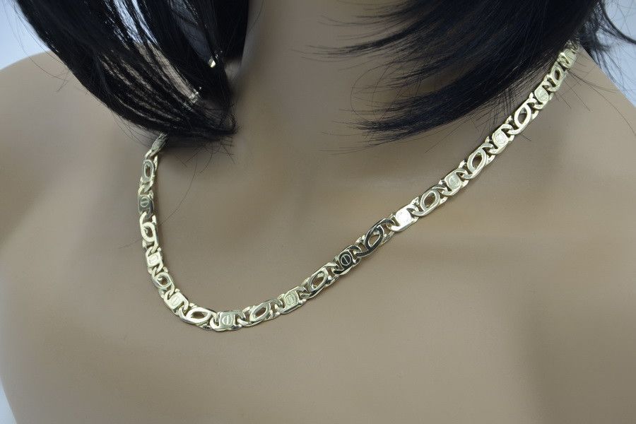 Złoty łańcuszek 14k Cartier Tygrysie oko cc031yw 7,50mm 45-65cm Poznań