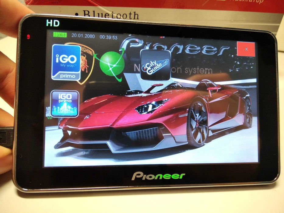 Вантажний GPS навігатор Pioneer Свіжі карти 2025!