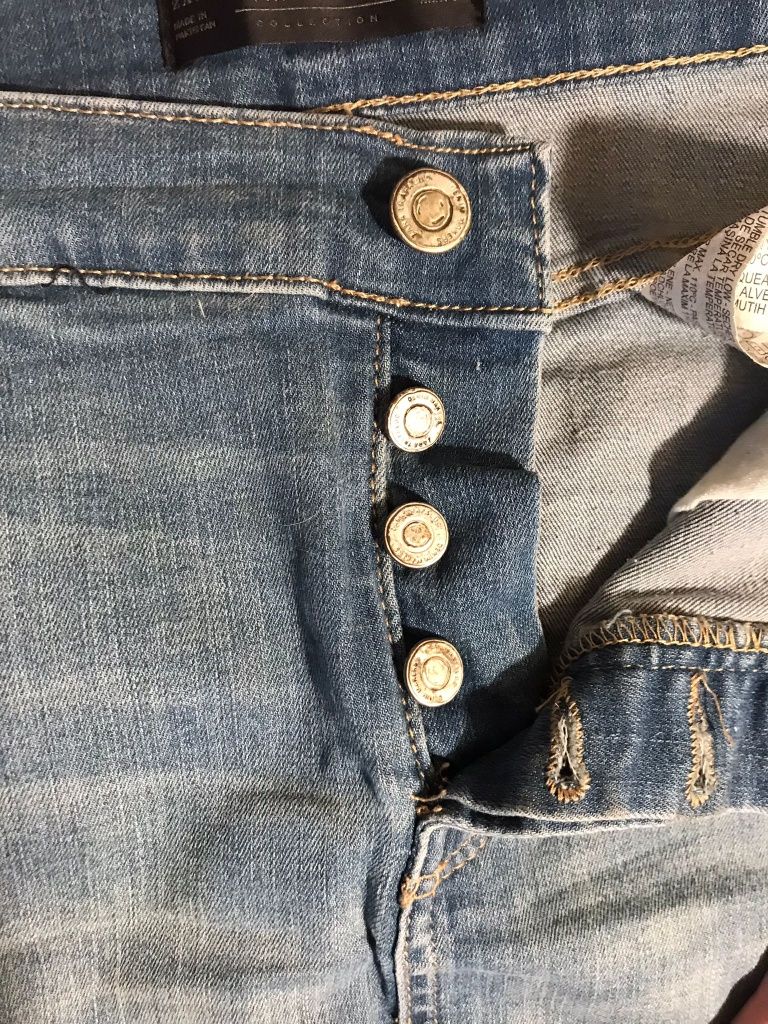 Spódnica jeans dżins Zara Trafaluc Collection rozmiar M