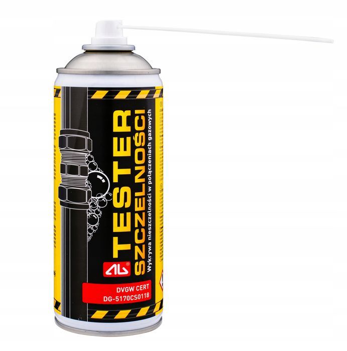 Tester Wykrywacz Szczelności Wycieków Powietrza Gazów Pianka Spray 400