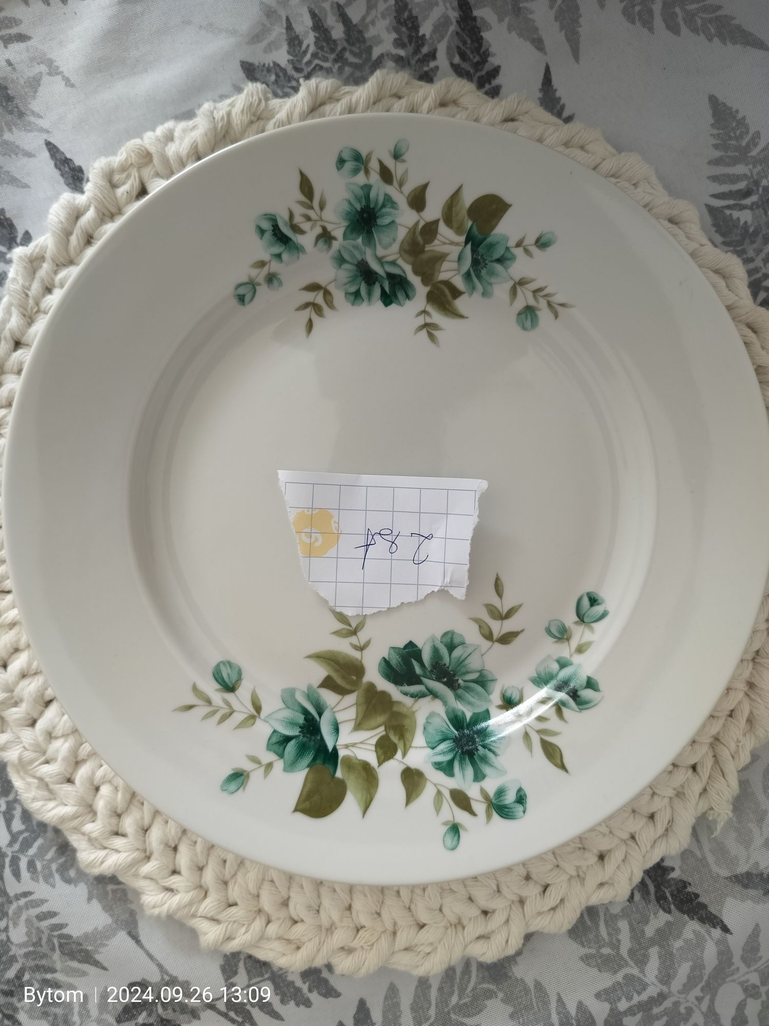 sprzedam dwa talerze prl vintage Włocławek