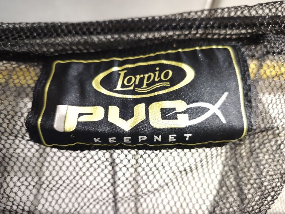 Siatka i kosz podbieraka w torbie