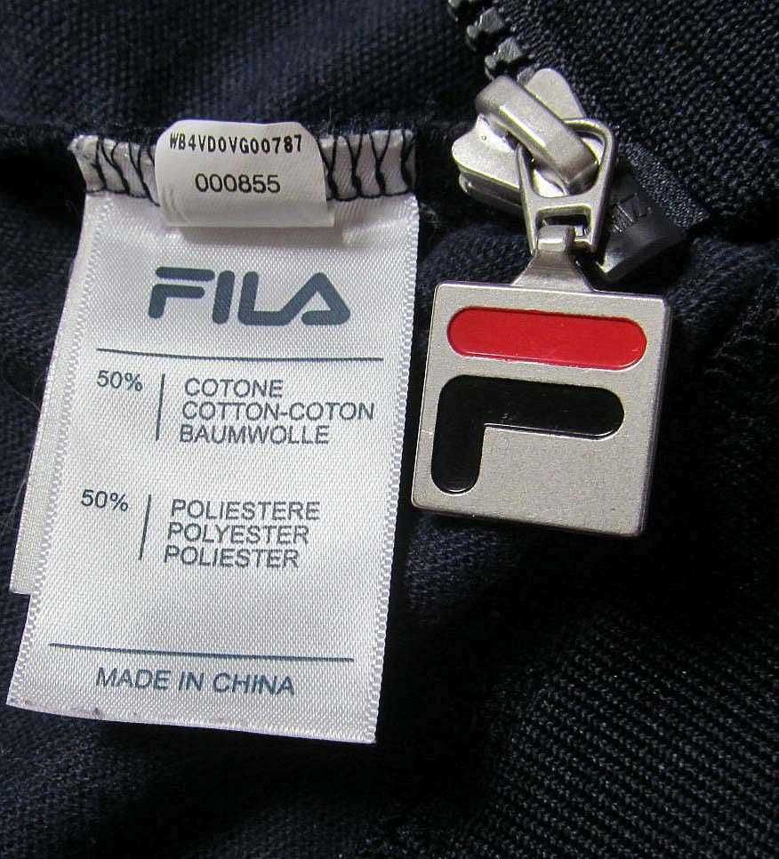 FILA _ original hoodie _ full zip _ bluza M