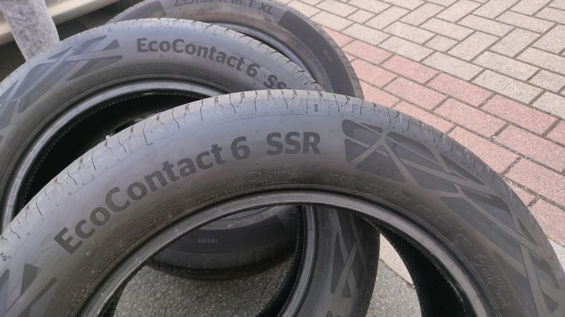 Komplet 2021 rok opon 7mm letnich 235/55 R18 Continental EcoContact 6