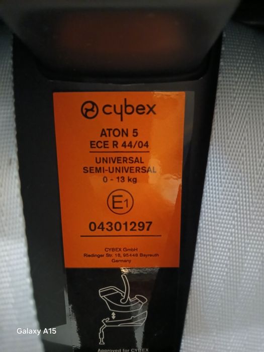 Cybex Aton 5 fotelik nosidełko