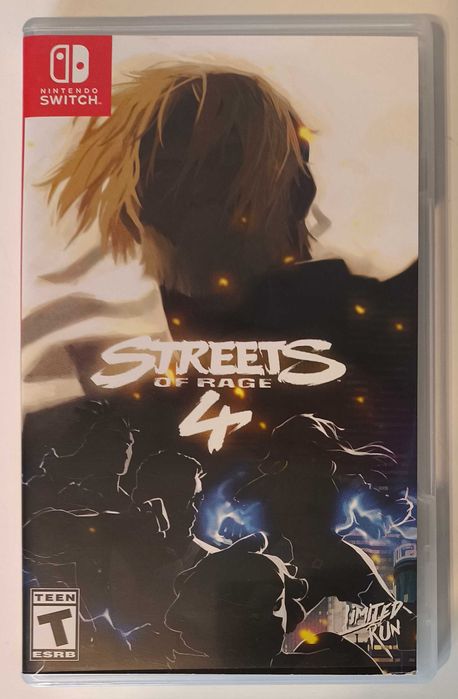 Nintendo switch Streets of Rage 4 Limited Run Games-kolekcjonerska LRG