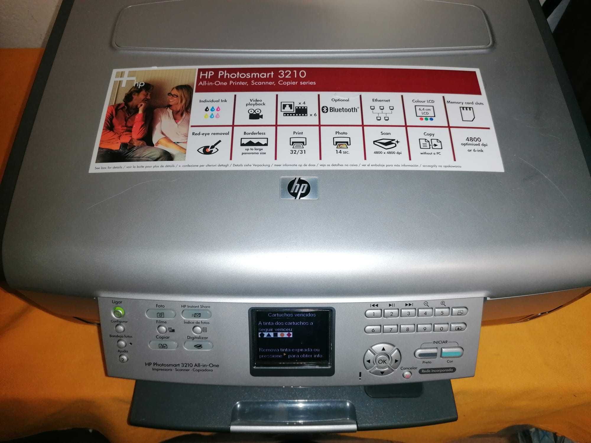 Impressora HP Photosmart 3210 All-in-One