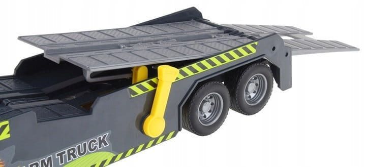 Ciężarówka Auto Tir Z Naczepą Laweta Ciągnik Traktor Z Przyczepą