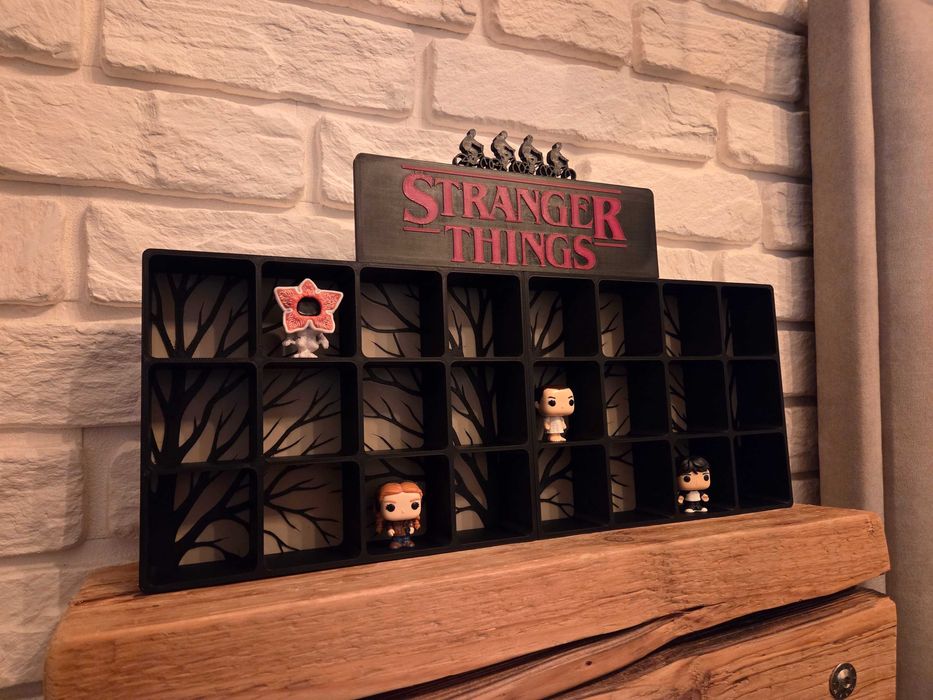 Półka na figurki Kinder Joy - Stranger Things