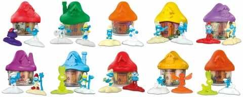 Мcdonald's Smurfs Смурфики смурфы фигурки Макдональдс MacDonald