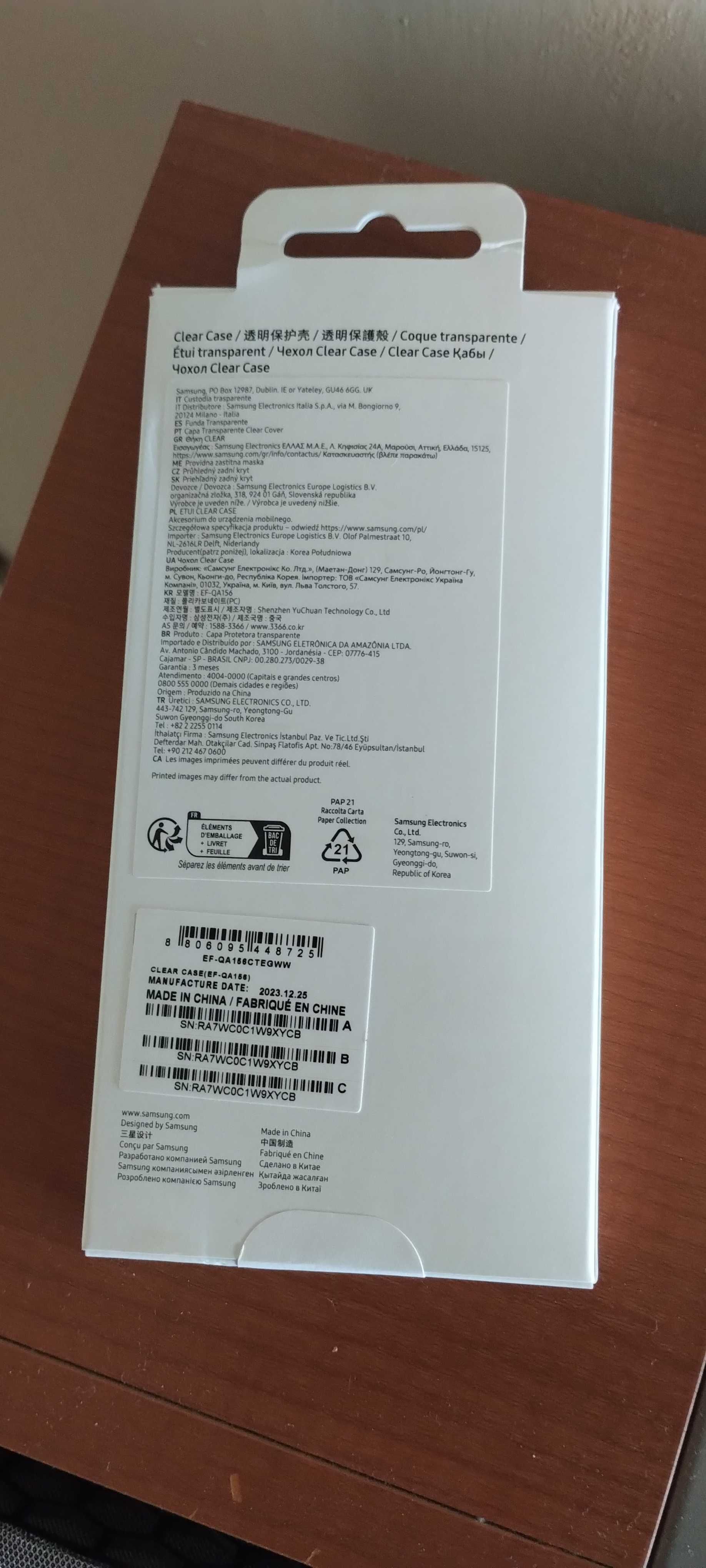 Samsung A15 etui plecki bezbarwne