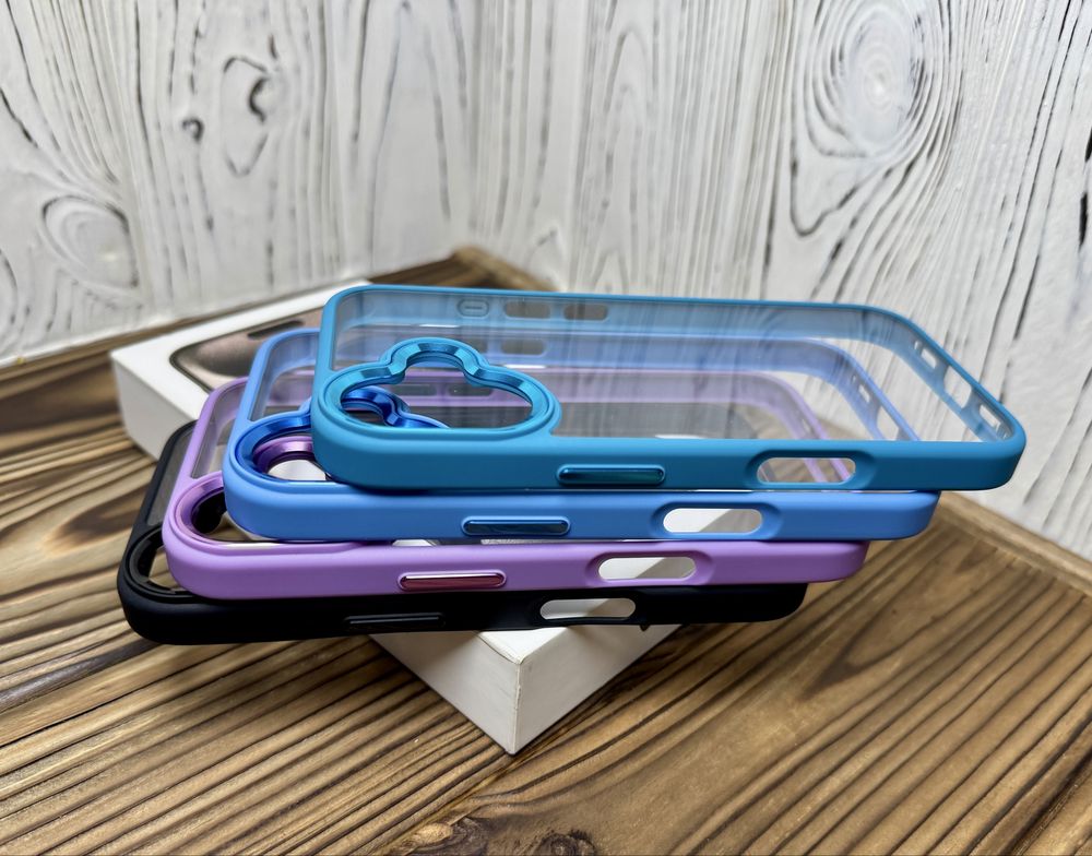 Чехол IPhone 16 black, blue, 16 plus Teal, pink, purple, не желтеет!
