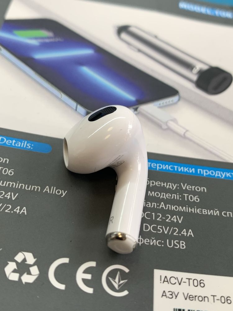 Продам навушник ухо праве airpods 3