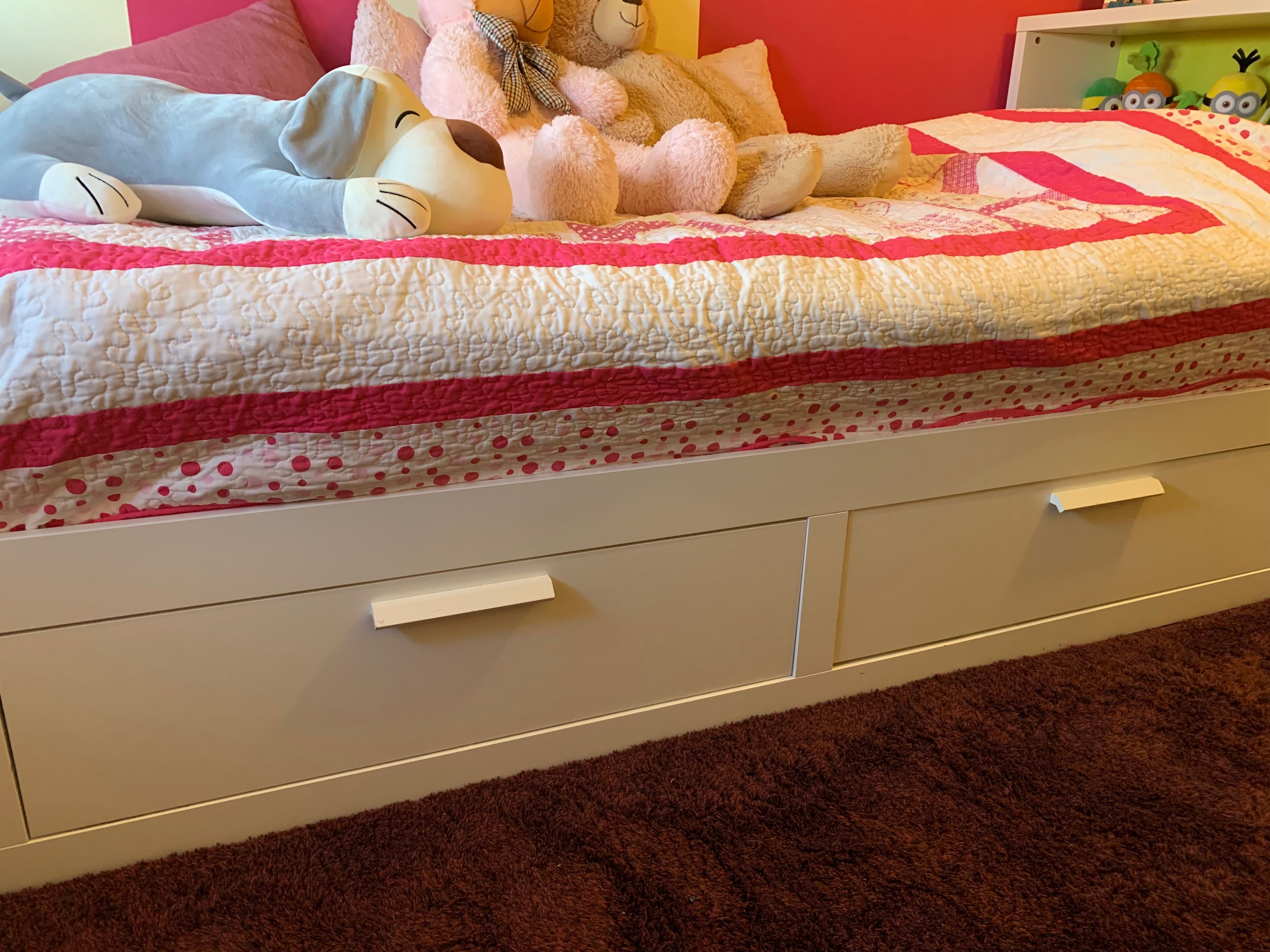 Cama BRIMNES solteiro/duplo 80*200/160*200 cm