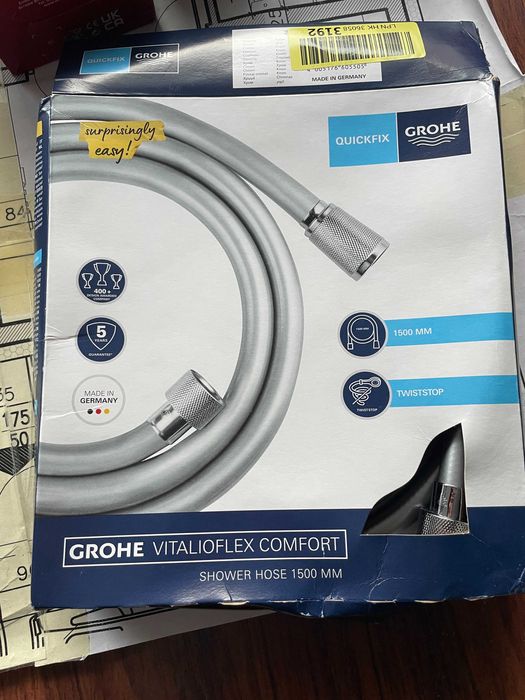 Grohe Vitalio Flex Comfort wąż prysznicowy 150 cm chrom