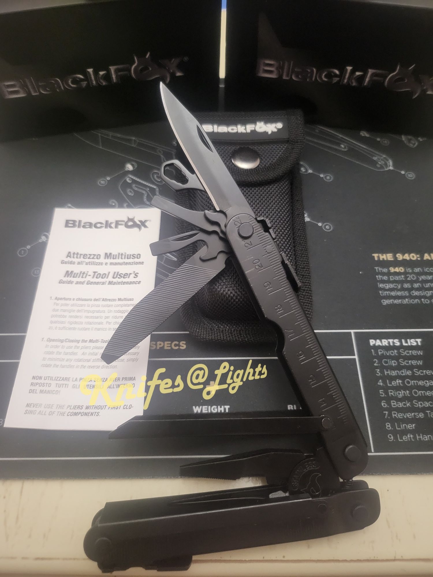 Black Fox BF-200, мультитул