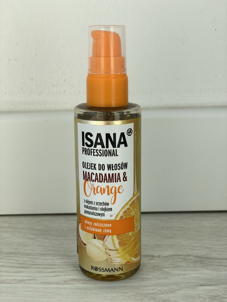 Isana olejek Macadamia & Orange z olejkiem pomarańczowym 100 ml