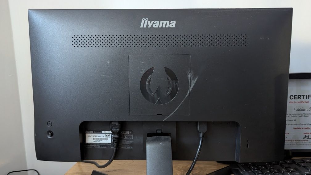 Monitor uszkodzony IIYAMA