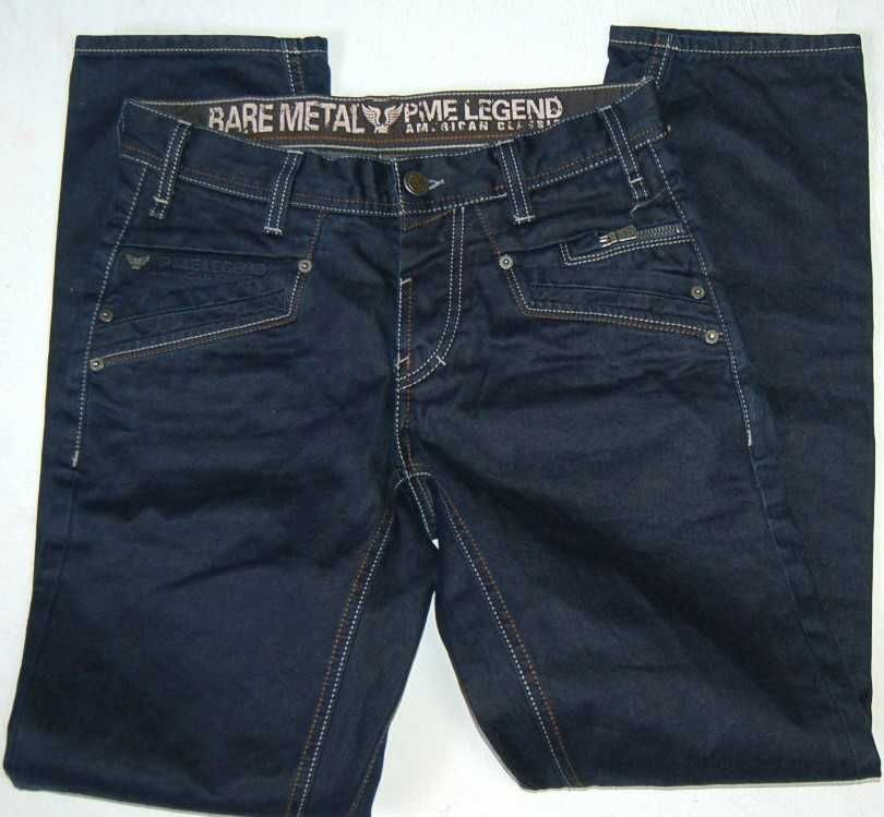 PME LEGEND BARE METAL W28 L32 PAS 80 jeansy męskie proste