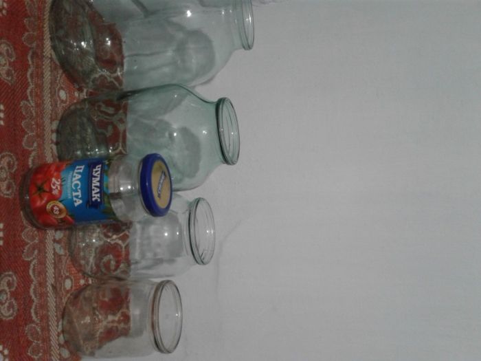 бутыли банки стеклянные