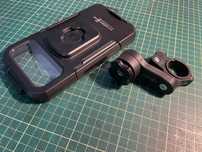 Uchwyt motocyklowy na telefon Interphone - ala quadlock