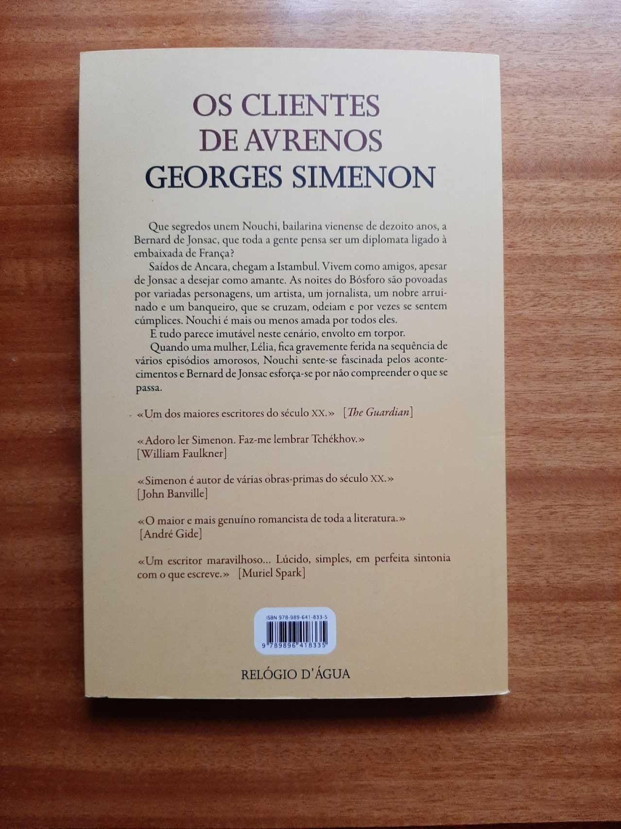 Os clientes de Avrenos de Georges Simeon