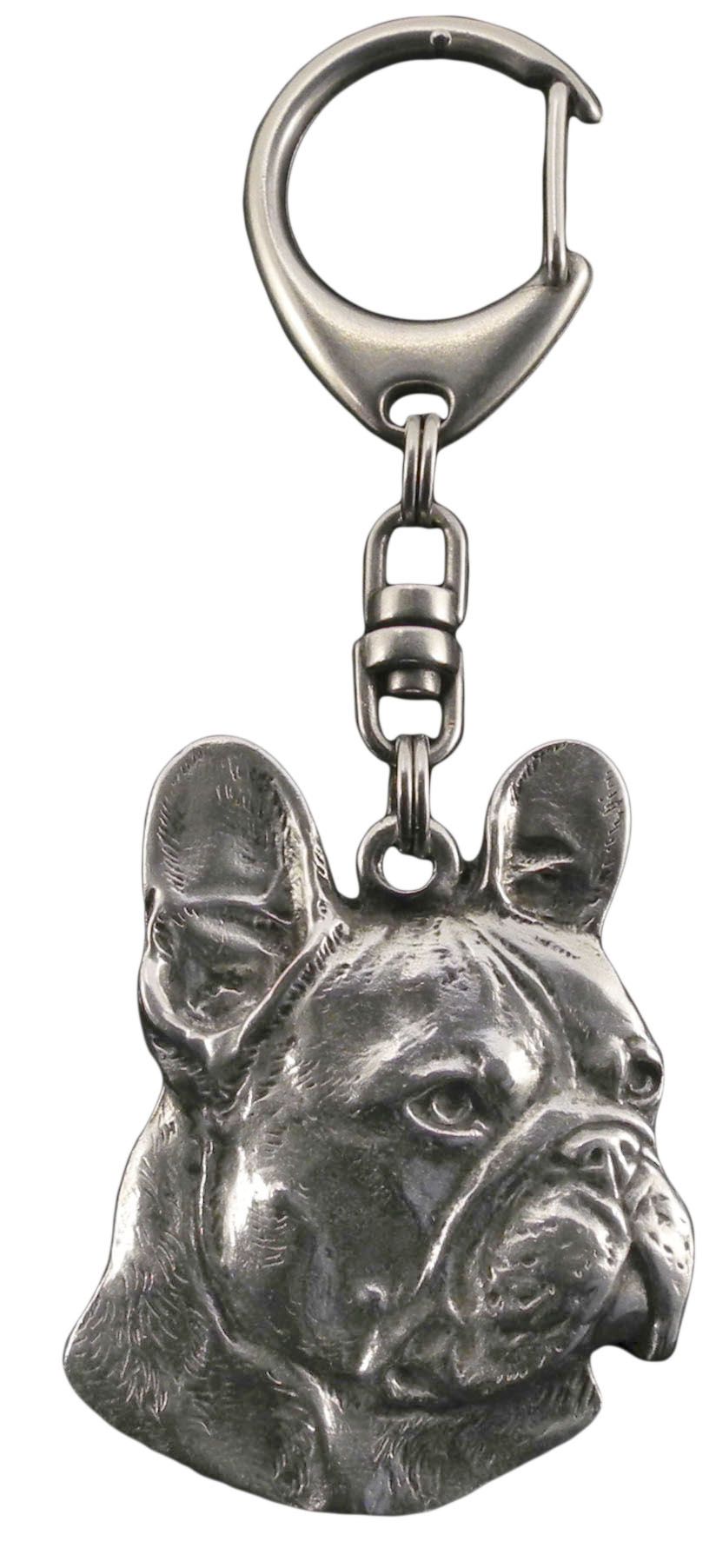 Buldog francuski I brelok posrebrzany Art-Dog