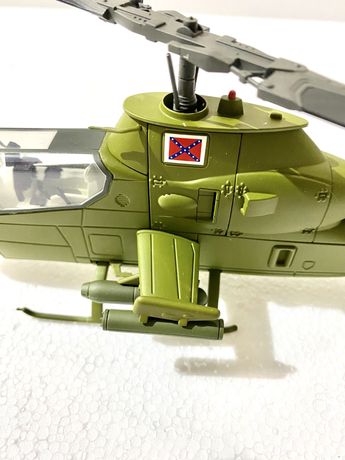 Helicoptero miniatura Franklin Mint elevado detalhe Cobra US Army