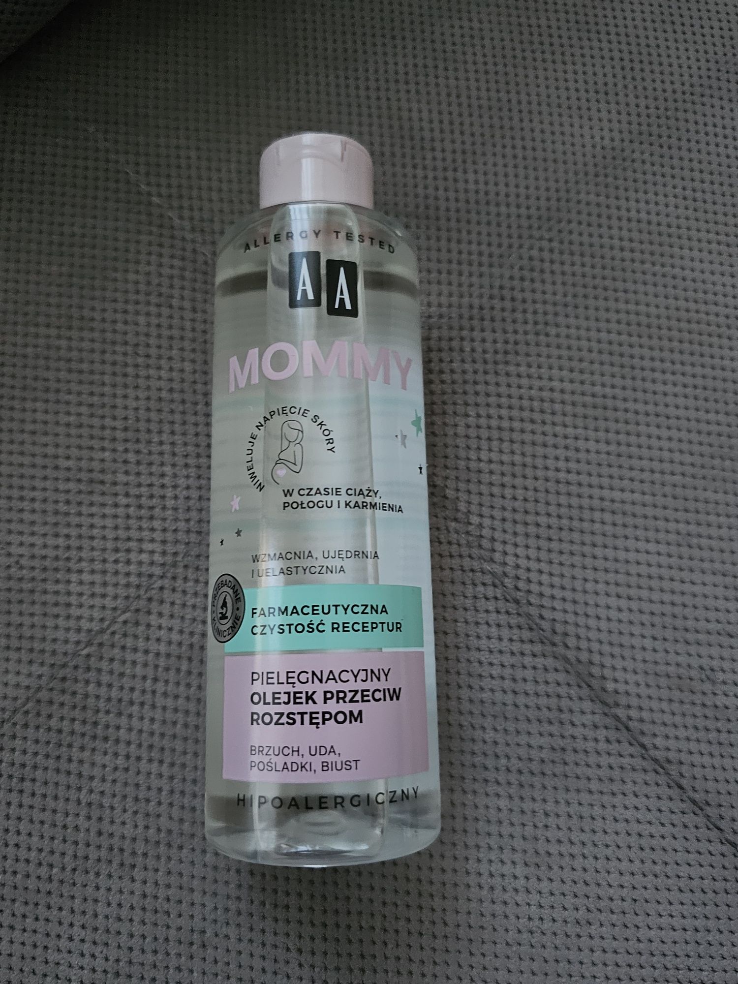 AA Mommy olejek pielęgnacyjny przeciw rozstępom, 200 ml / NOWY