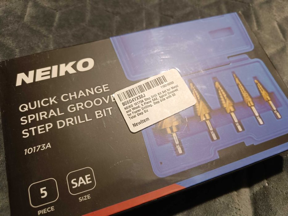 NEIKO Zestaw wierteł stopniowych 10197A