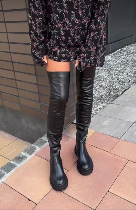 Екстрависокі ботфорти р.37