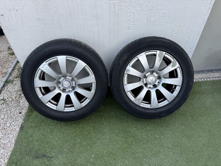 Jantas com pneus  Mercedes 225/55/16