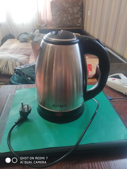 электрочайник новый сгорел тен 120 гр