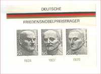 Znaczki pocztowe - Briefmarken Deutsche Friedensnobelpreistraeger.