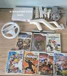 Konsola nintendo wii z grami i akcesoriami