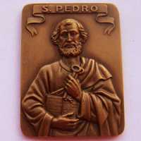 Medalha de Bronze São Pedro Apóstolo com Chaves
