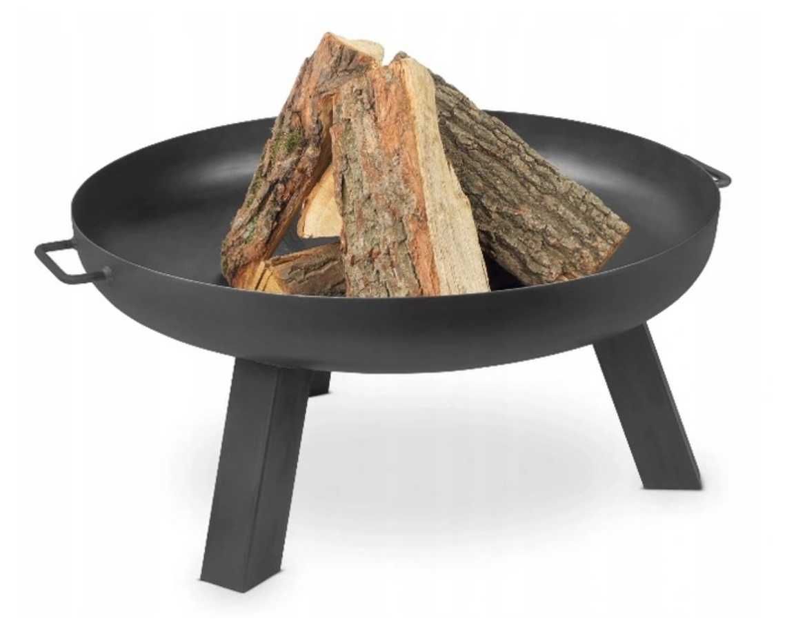 Polska Produkcja PALENISKO OGRODOWE 70cm GRILL Ognisko Wysokie Stalowe