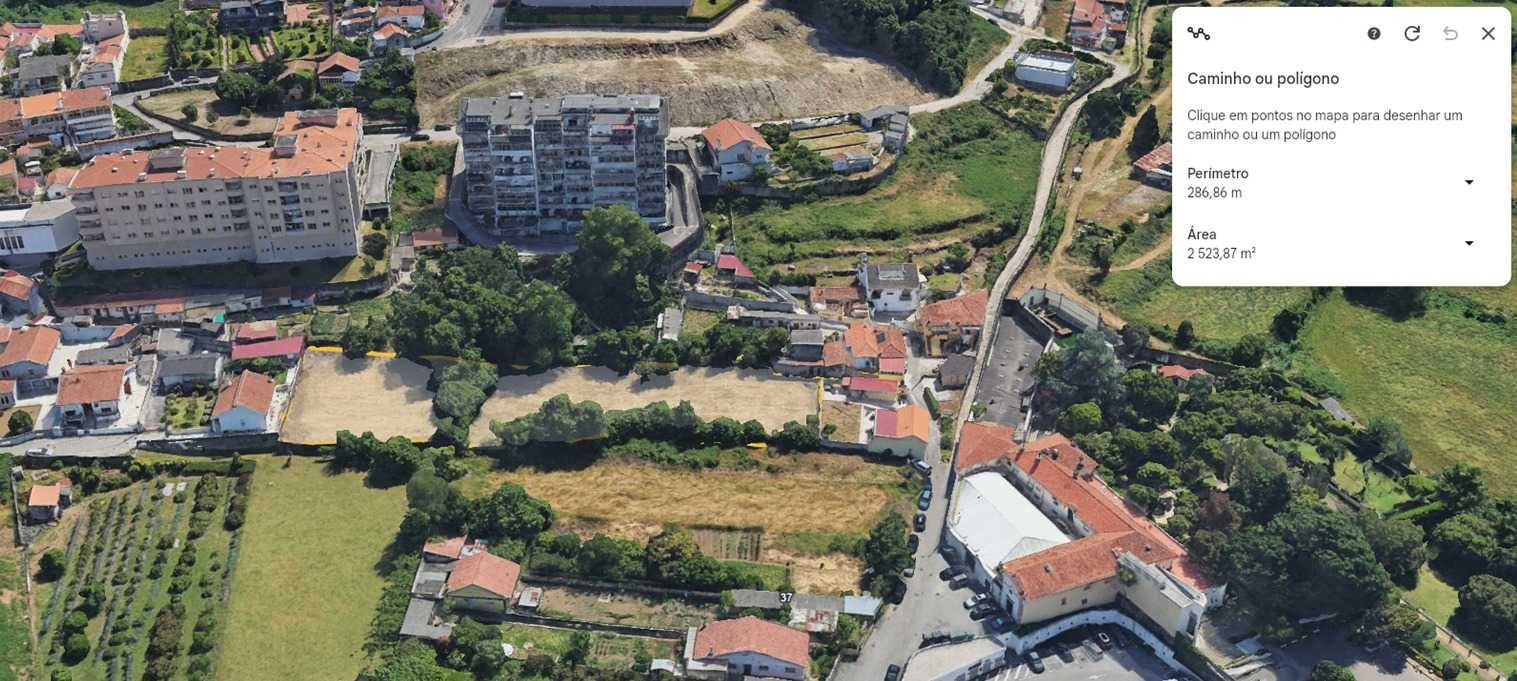 Terreno urbano e rústico em Oliveira do Douro, V. N. Gaia