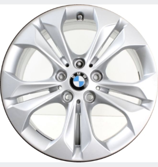 4 felgi oryginale BMW 17” z oponami letnimi Bridgestone cena za 4 szt