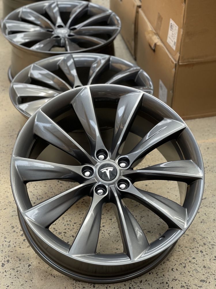 Диски Нові R21/5/120 TESLA Model S Model X в Наявності 8 шт